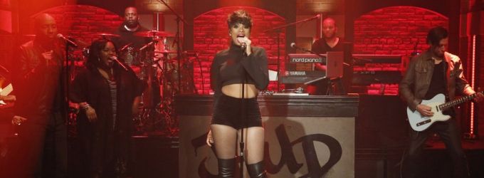 VIDEO: Jennifer Hudson Performs New Single 'Dangerous' on LATE NIGHT Video