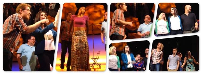 STAGE TUBE: Must Watch! Idina Menzel & Anthony Rapp Lead IF/THEN Cast on RENT'S… Video