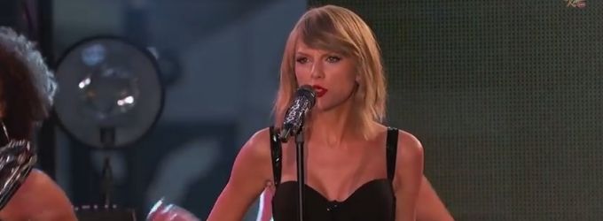 VIDEO: Taylor Swift Performs 'Shake It Off', New Single 'Into the Woods' on JIMMY… Video