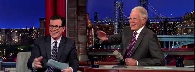 VIDEO: Stephen Colbert Reads Top 10 List on Last Night's LATE SHOW Video