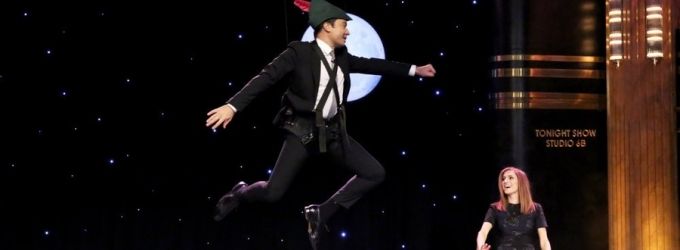 VIDEO: PETER PAN's Allison Williams Gives Jimmy Fallon Flying Lesson on TONIGHT! Video