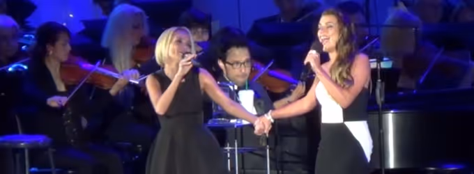 STAGE TUBE: Sneak Peek - Kristin Chenoweth and Lea Michele Perform 'For Good' at the… Video
