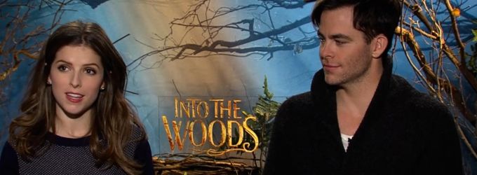 TV Exclusive: Anna Kendrick and Chris Pine on INTO THE WOODS, Working with Stephen… Video