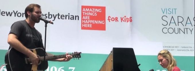 TV: ONCE's Ben Hope and Jessie Fisher Fall Slowly Into Bryant Park! Video