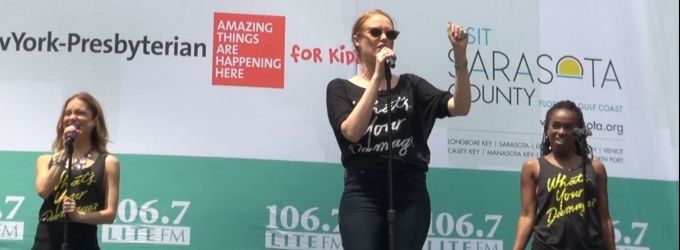TV: HEATHERS Company Shines a Light at BROADWAY IN BRYANT PARK! Video