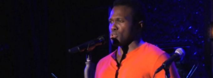 TV Excusive: Joshua Henry Sings Scott Alan's 'Behind These Walls' at 54 Below! Video