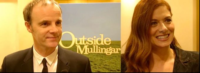 TV: Chatting with the Company of OUTSIDE MULLINGAR on Opening Night! Video