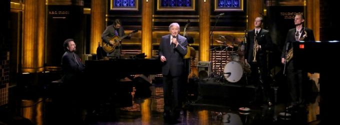 VIDEO: Tony Bennett Performs Medley of Songs from 'Cheek to Cheek' on TONIGHT SHOW Video