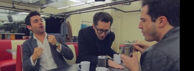 STAGE TUBE: Meet the Men of Signature Theatre's DINER - Opening Tonight! Video