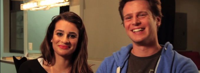 STAGE TUBE: Reunited! Lea Michele, Jonathan Groff and the Original Cast of SPRING… Video