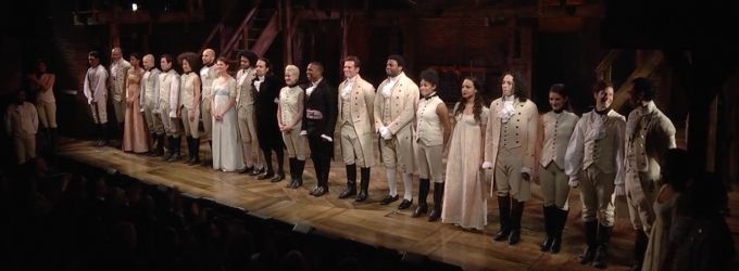STAGE TUBE: The Public's HAMILTON Pays Heartfelt Homage to A CHORUS LINE - Full… Video