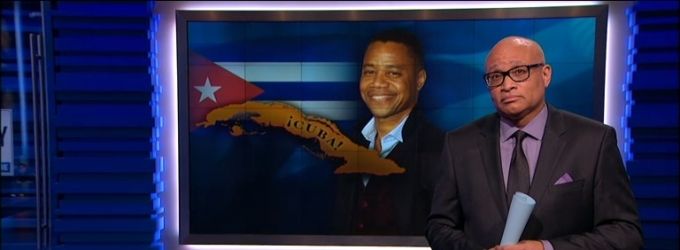 VIDEO: Larry Talks Normalizing Relations with Cuba on THE NIGHTLY SHOW Video
