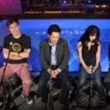 Photo Coverage: GRACE Cast Meets the Press at Poolside!