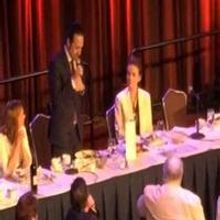 STAGE TUBE: Lin-Manuel Miranda Raps for Helen Mirren at the Drama League Awards!