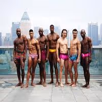 STAGE TUBE: Men of Broadway's THE LION KING & ALADDIN Model Swimwear for OUT Video