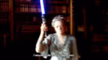 VIDEO: Maggie Smith Handles a Light Saber in DOWNTON ABBEY/STAR WARS Parody