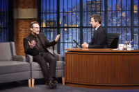 VIDEO: Christian Slater Talks Hit Series 'Mr. Robot' on LATE NIGHT
