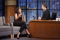 VIDEO: La La Anthony Talks New TV Role in 'Unforgettable' on LATE NIGHT Video