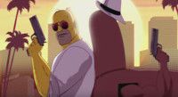 VIDEO: Check Out Sunday's 'Miami Vice'-Themed SIMPSON's Couch Gag Video