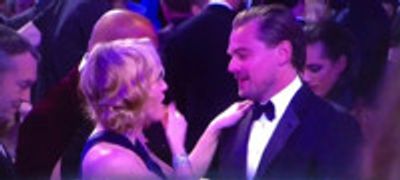 VIDEO: Their Hearts Will Go On! TITANIC's DiCaprio & Winslet Reunite at 'Golden Globes'