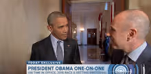 VIDEO: President Obama Talks Trump, 2016 Race & Getting Emotional on TODAY