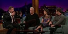 VIDEO: America Ferrara, Tim Robbins & Adam Devine Visit LATE LATE SHOW