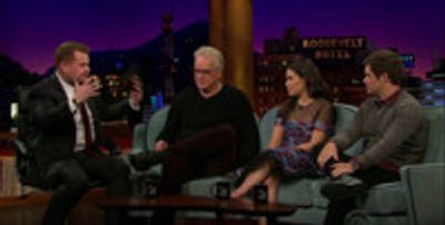 VIDEO: America Ferrara, Tim Robbins & Adam Devine Visit LATE LATE SHOW