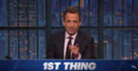 VIDEO: Seth Discusses 'A Couple Things' on LATE NIGHT Video
