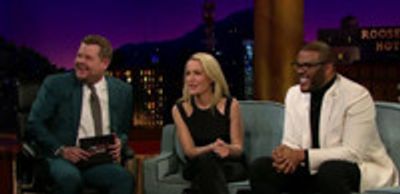VIDEO: Gillian Anderson and Tyler Perry Visit LATE LATE SHOW