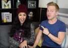 STAGE TUBE: ALADDIN's Courtney Reed Plays 'Name That Tune' with Tyler Mount