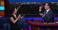 VIDEO: Stephen & Patricia Heaton Have Catholic Throwdown on LATE SHOW Video