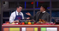 VIDEO: Rev Run Gives Stephen A Kebab Lesson on LATE SHOW Video