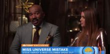VIDEO: Steve Harvey And Miss Colombia Talk Miss Universe Blunder on TODAY