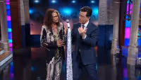 VIDEO: Steven Tyler Teaches Colbert How to Look Cool on LATE SHOW