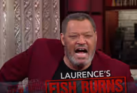 VIDEO: Laurence Fishburne Presents 'Laurence's Fish Burns' on LATE SHOW