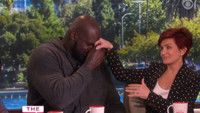 VIDEO: Shaquille O'Neal & Sharon Osbourne Get Physical on THE TALK