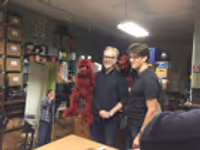 STAGE TUBE: MYTHBUSTERS' Adam Savage Joins AVENUE Q Puppet Creator Rick Lyon for a… Video