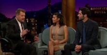 VIDEO: Tom Ellis & Eva Longoria Visit LATE LATE SHOW