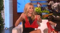 VIDEO: Heidi Klum Give Peek at Valentine's Day Undies on ELLEN