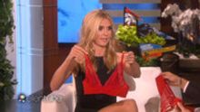 VIDEO: Heidi Klum Give Peek at Valentine's Day Undies on ELLEN