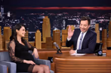 VIDEO: Morena Baccarin Talks New Superhero Film 'Deadpool' on TONIGHT