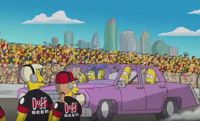 VIDEO: THE SIMPSONS Head to Daytona 500 in Support of FOX NASCAR Season Opener