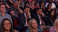 VIDEO: Sacha Baron Cohen Shows Extremely Graphic Movie Clip to JIMMY KIMMEL Audience! Video