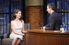 VIDEO: Alison Brie Recalls Clubbing with Colin Jost in NYC