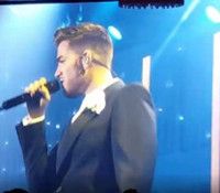 VIDEO: Adam Lambert Closes Out Pre-Grammy Gala with Tribute to David Bowie Video