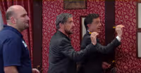 VIDEO: Craig Ferguson & Stephen Colbert Take On World Darts Champion on LATE SHOW Video