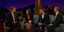 VIDEO: Ryan Reynolds, Katie Holmes & Judd Apatow Visit LATE LATE SHOW