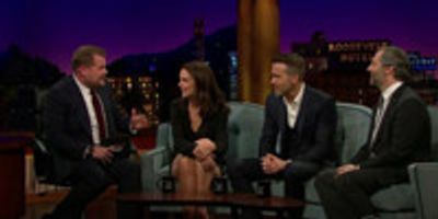 VIDEO: Ryan Reynolds, Katie Holmes & Judd Apatow Visit LATE LATE SHOW