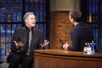 VIDEO: Will Ferrell Talks Making Out with a Heavily Made-Up Kristen Wiig in… Video
