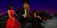 VIDEO: Jenna Dewan Tatum Helps James Corden Give Norman Reedus a Lap Dance on LATE… Video